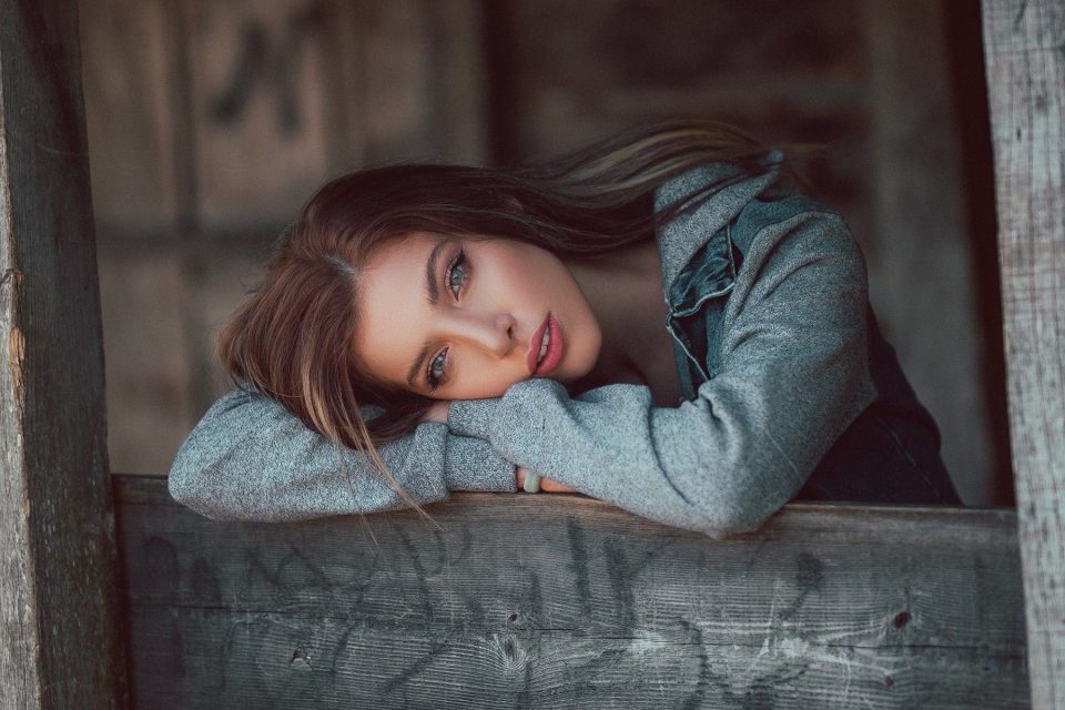 Girl on Farm